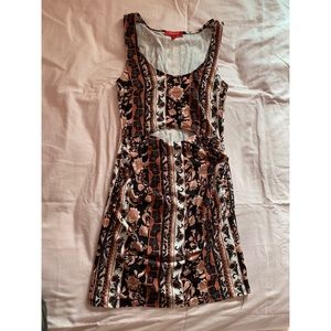 Guess printed body on dress